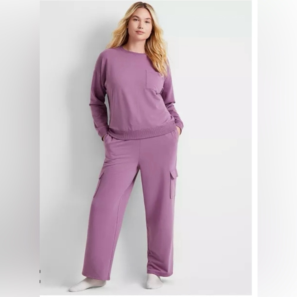 State of Day Women's High-Rise Fleece
Cargo Sweatpants - Picture 1 of 8